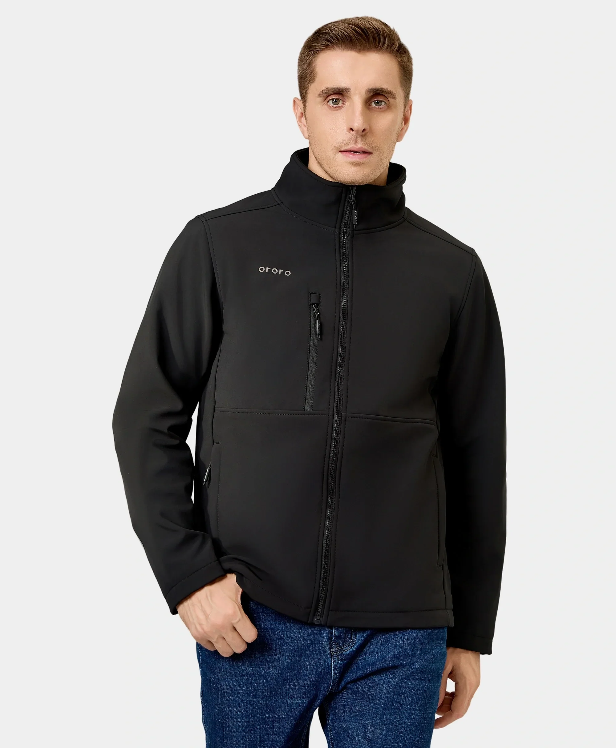 Final Sale - Men's 5-Zone Heated Softshell Jacket