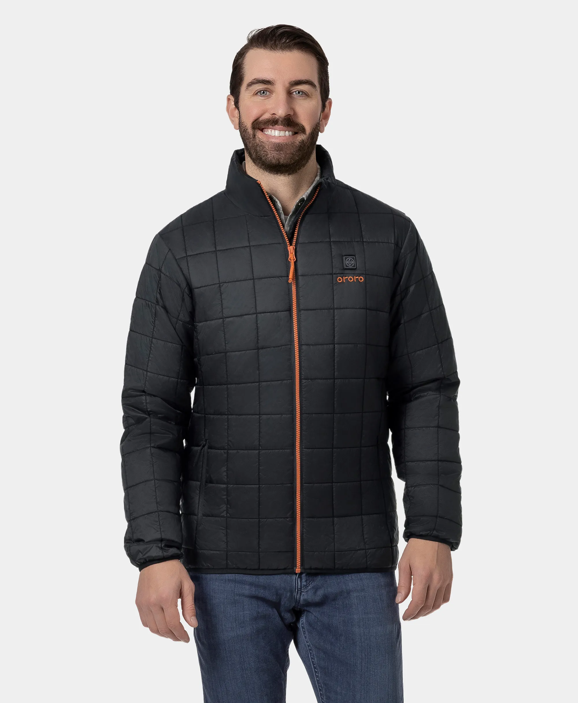 Final Sale - Prism Men's 4-Zone Heated Quilted Jacket