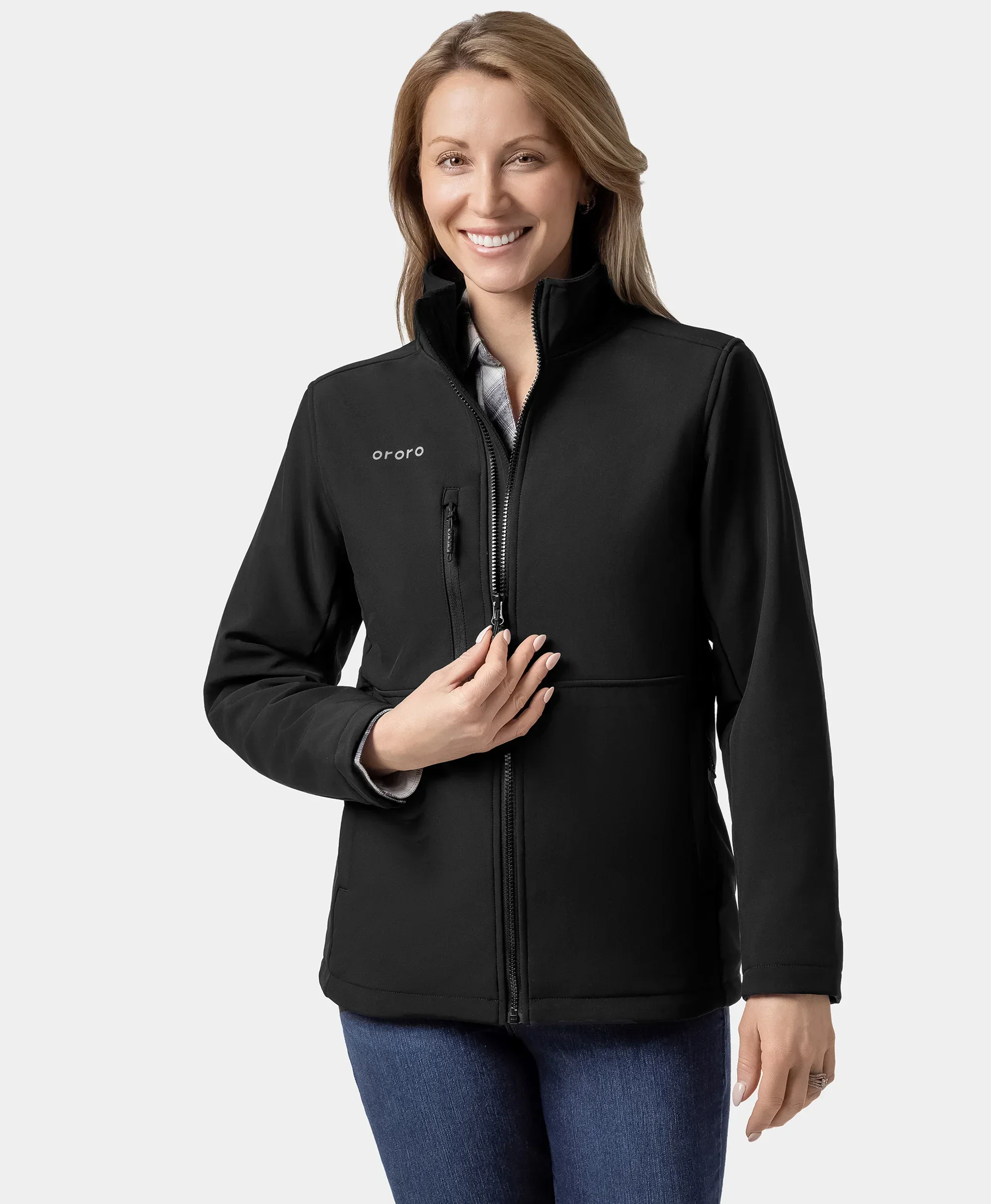 Final Sale - Women's 5-Zone Heated Softshell Jacket